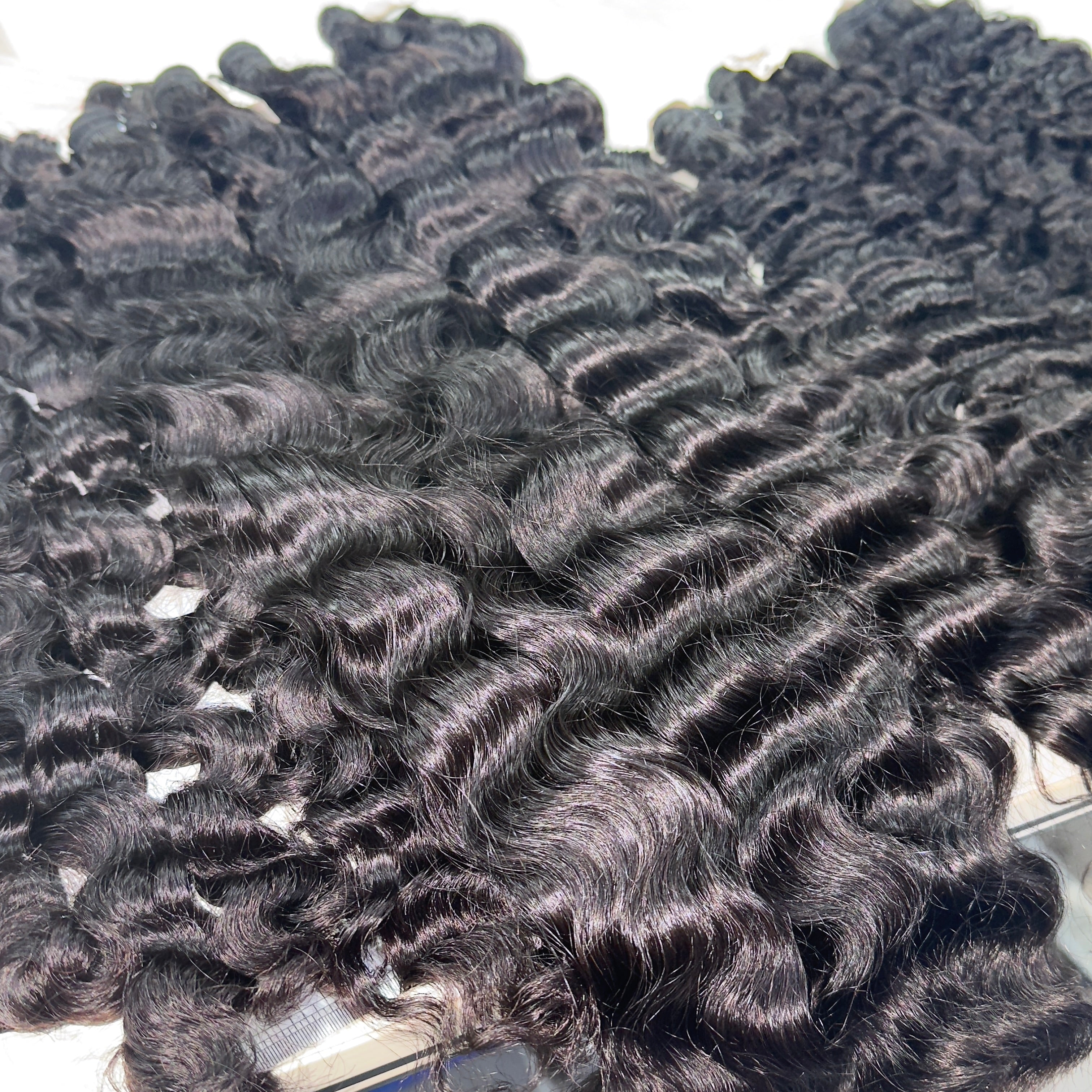 Indian Curly/Cambodian deep wavy/ Wavy Curl /Burmese Kinky