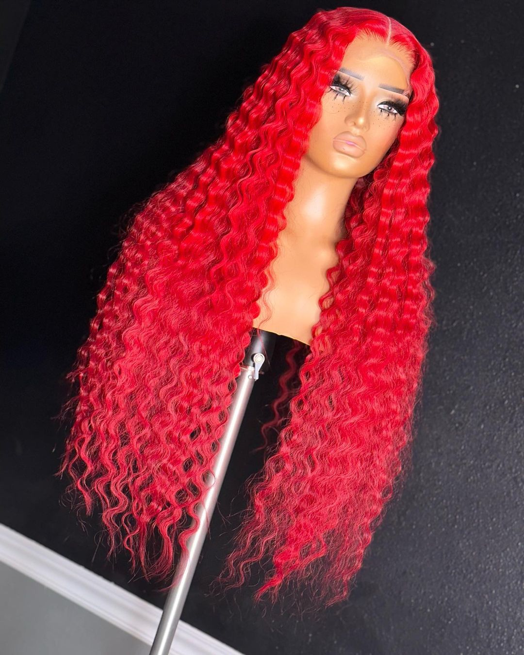 Red Color Wig Frontal WIg /Closure WIg