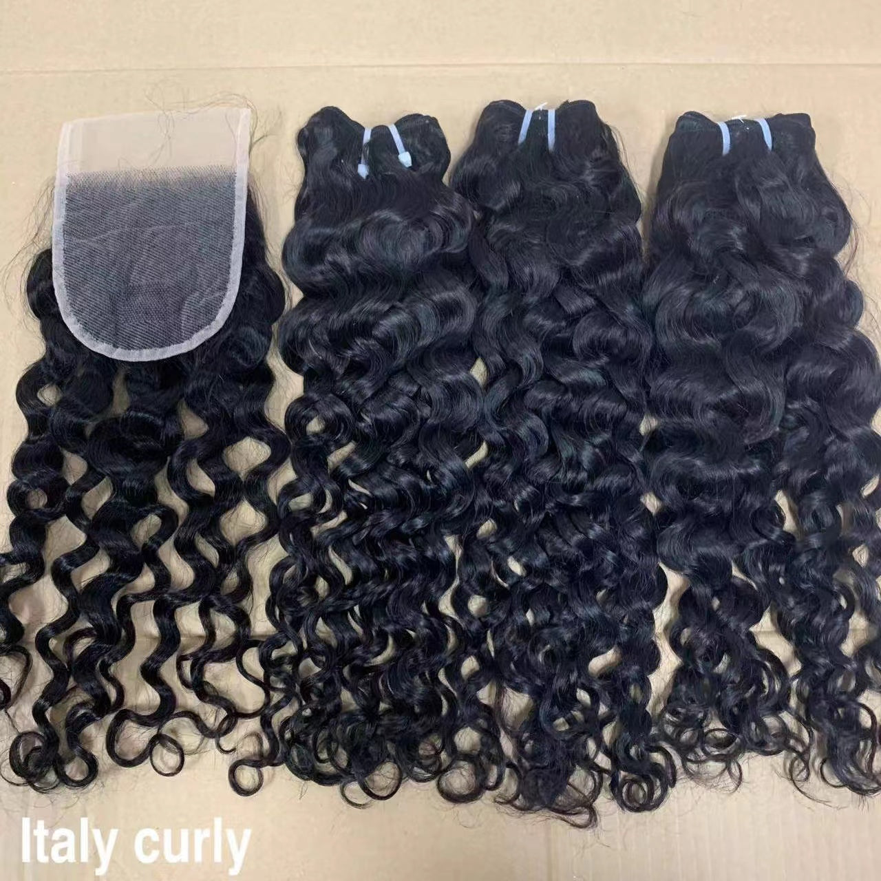 Italian Curl 3pcs +1 closure / frontal