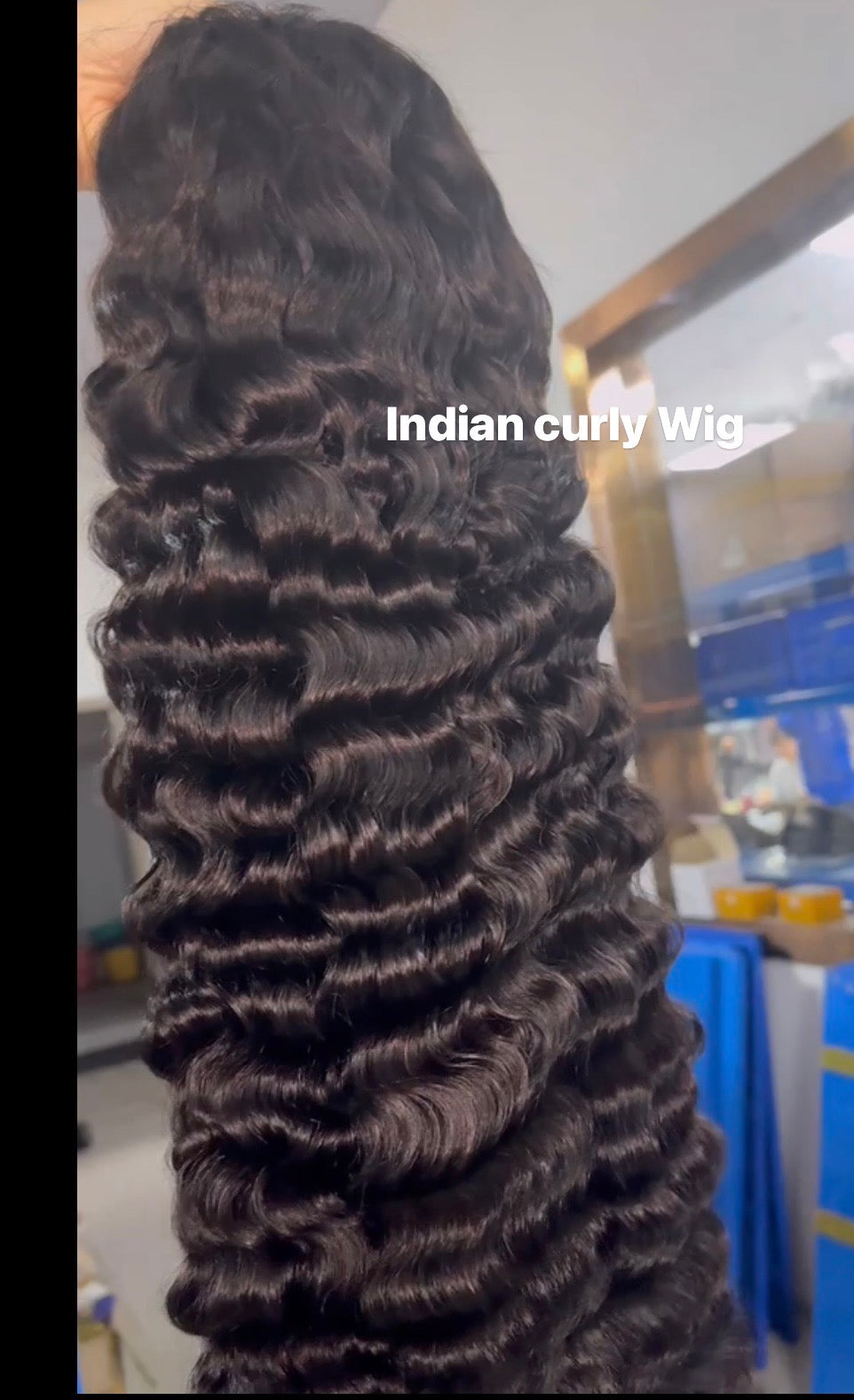 Closure Wig transparent/HD lace