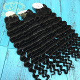 Deep Wave 3pcs +1 closure / frontal