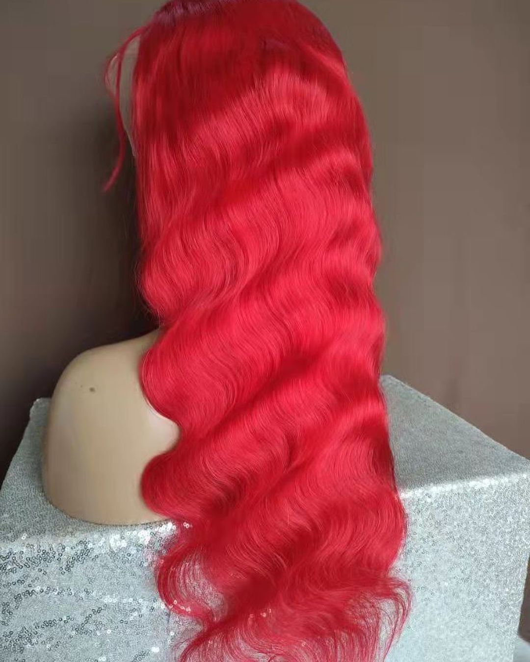 Red Color Wig Frontal WIg /Closure WIg