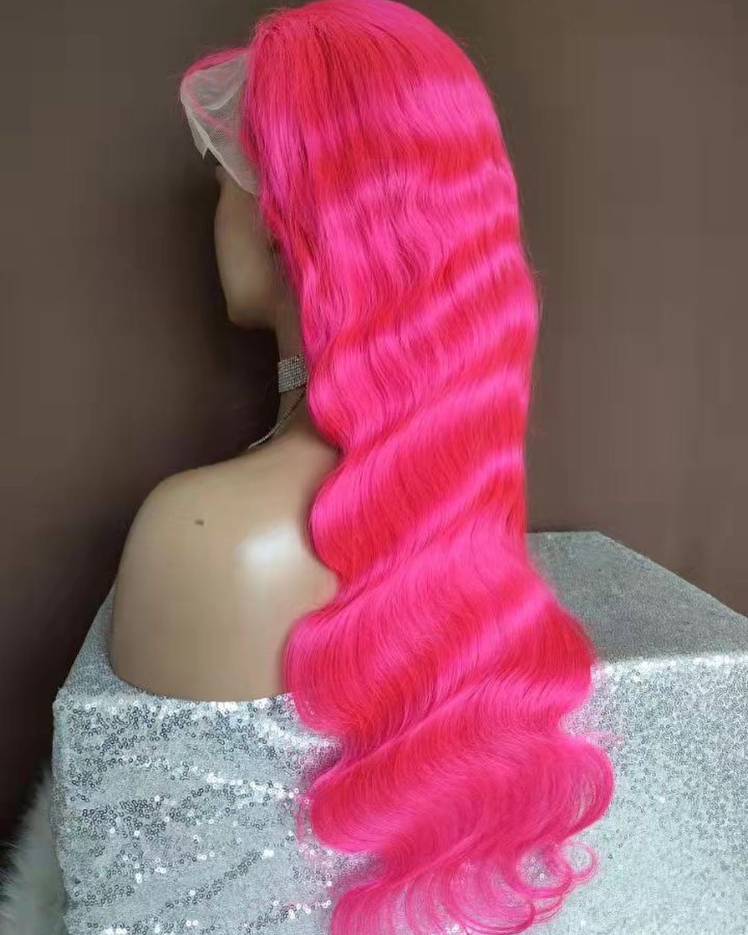 Barbie Pink Wig Frontal WIg /Closure WIg