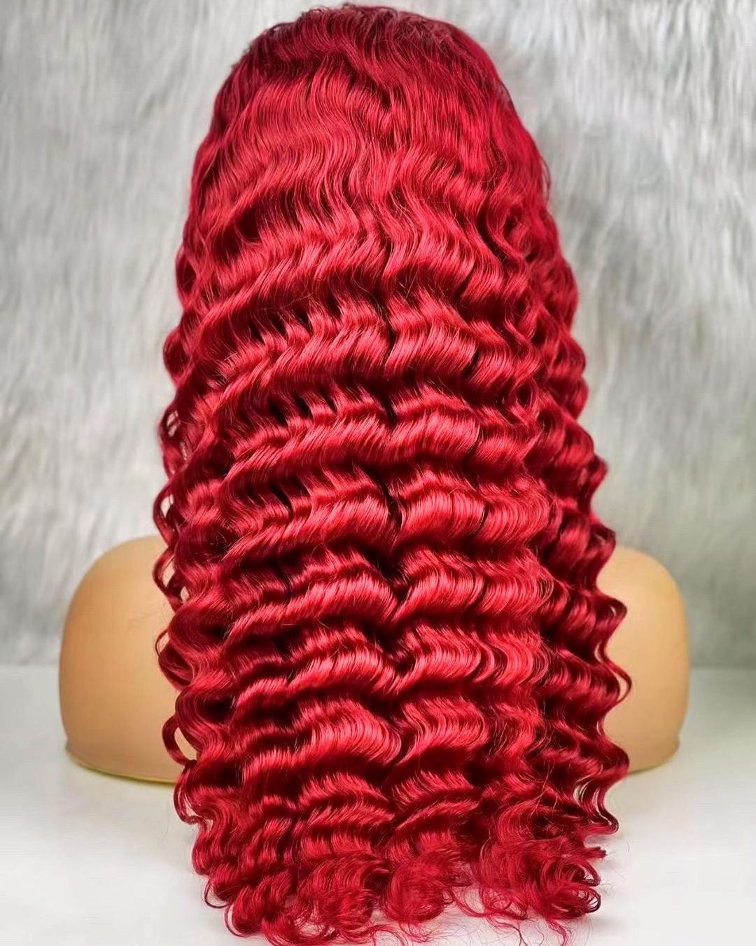 Red Color Wig Frontal WIg /Closure WIg