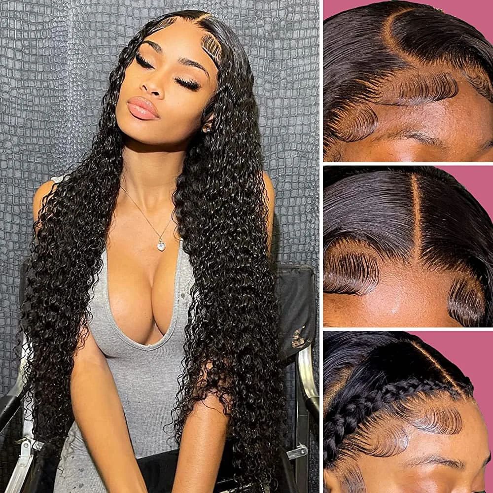 Closure Wig transparent/HD lace