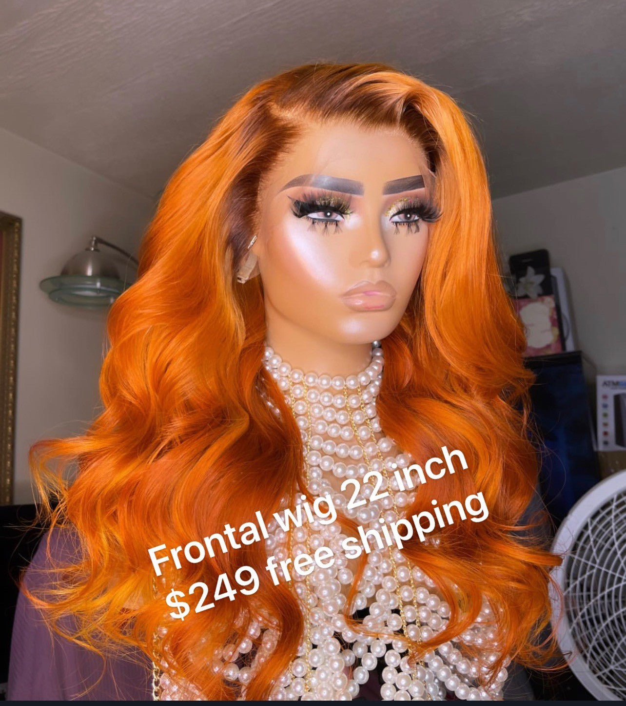 POP Color Wig Frontal WIg /Closure WIg