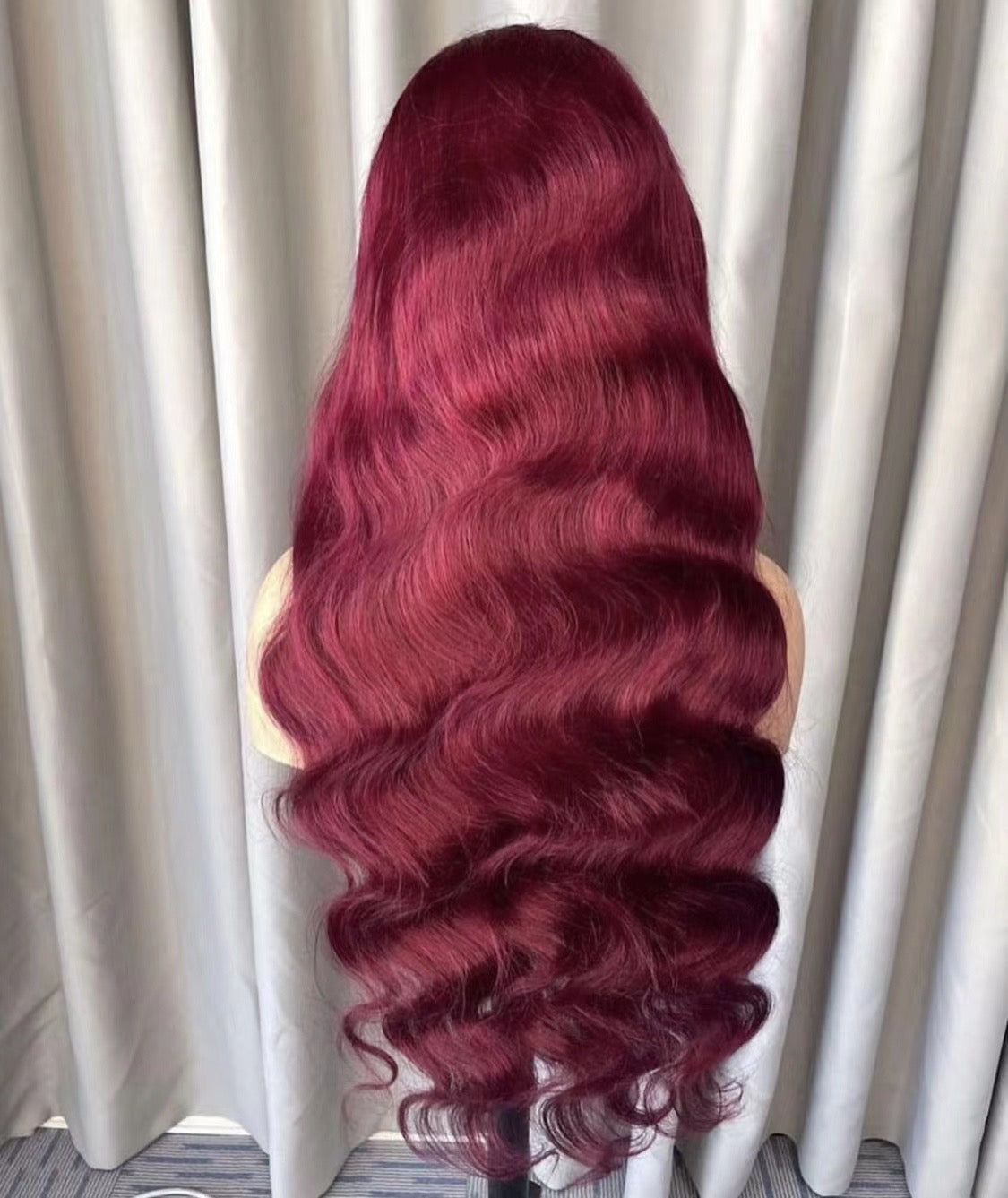 Burgundy Color Wig Frontal WIg /Closure WIg