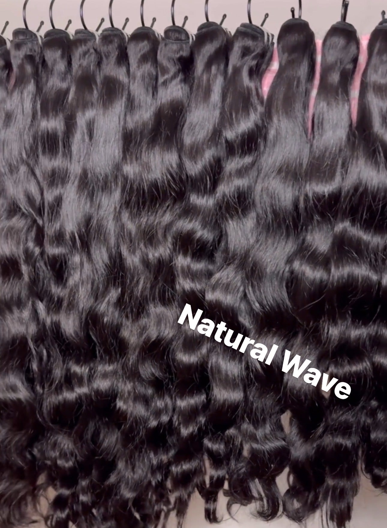 Natural Wave Raw 3pcs +1 closure / frontal hair