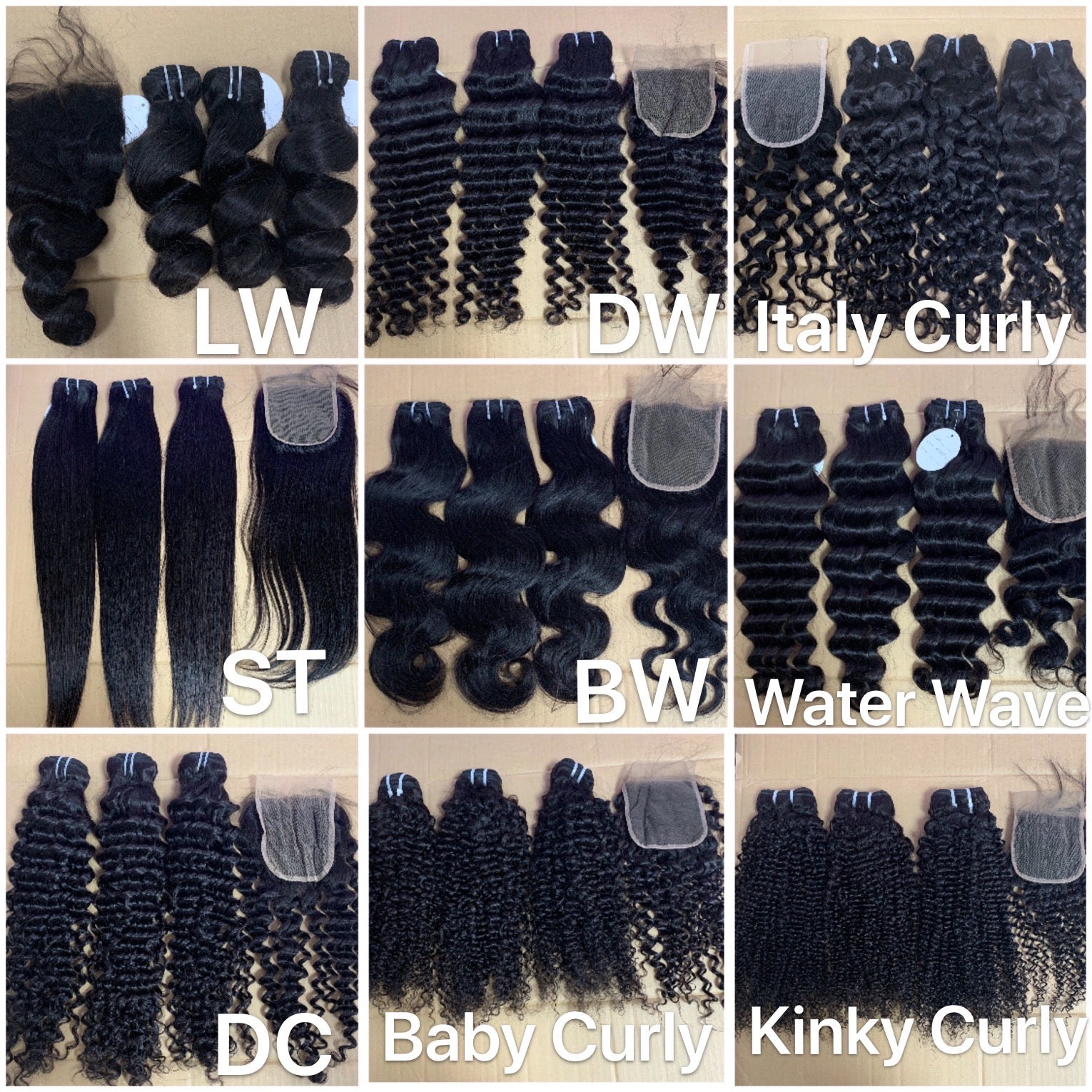 Hair Bundle: italy curly/ deep curly/ baby curly/ kinky curly/Burmese curl