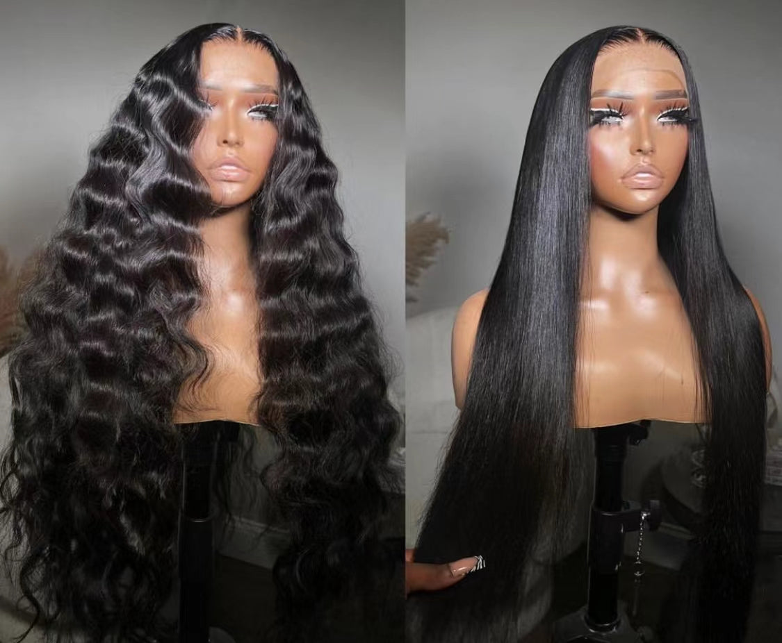 Closure Wig transparent/HD lace